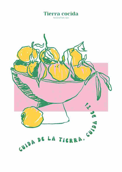 LÁMINA LIMONES DESCARGABLE by Tierra Cocida