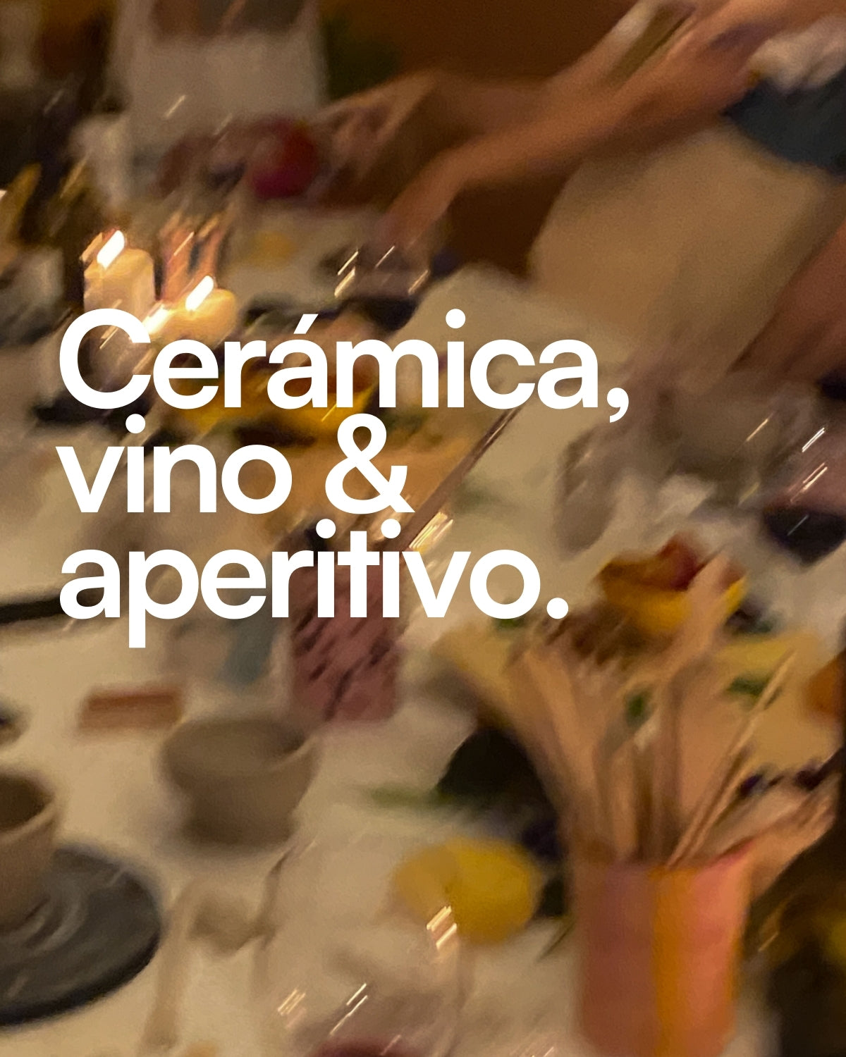 TALLER CERÁMICA & VINO 25 DE ABRIL