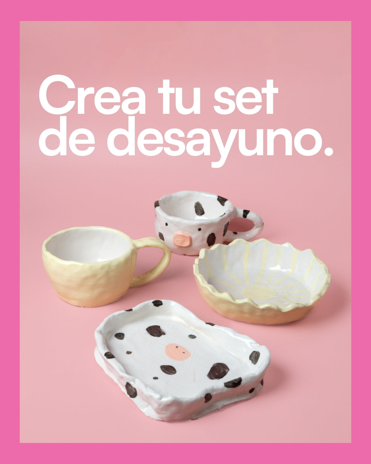 TALLER CERÁMICA SET DE DESAYUNO 26 DE ABRIL