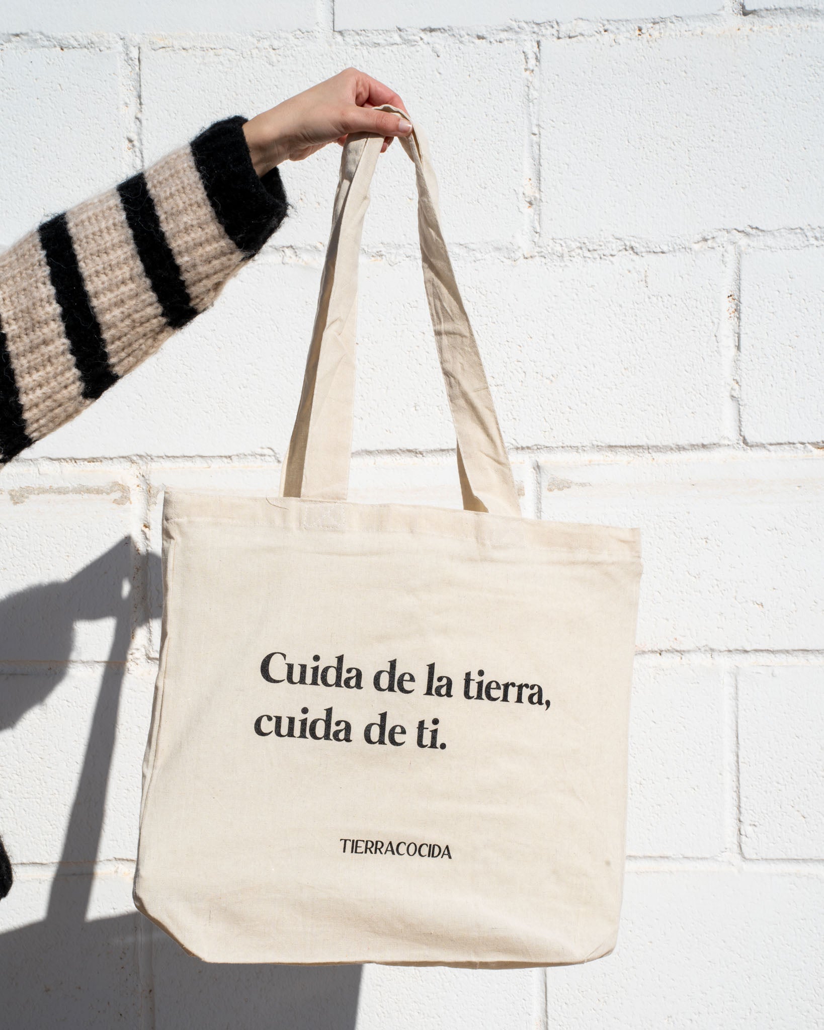 bolsa ecológica con frase